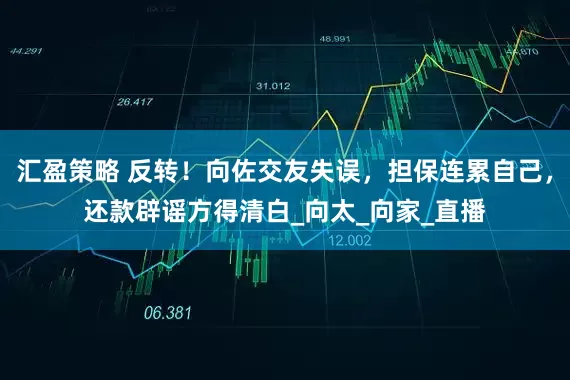 汇盈策略 反转！向佐交友失误，担保连累自己，还款辟谣方得清白_向太_向家_直播