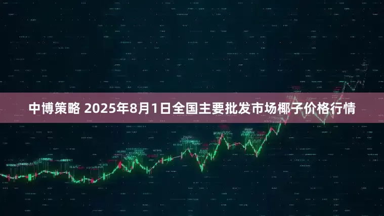中博策略 2025年8月1日全国主要批发市场椰子价格行情